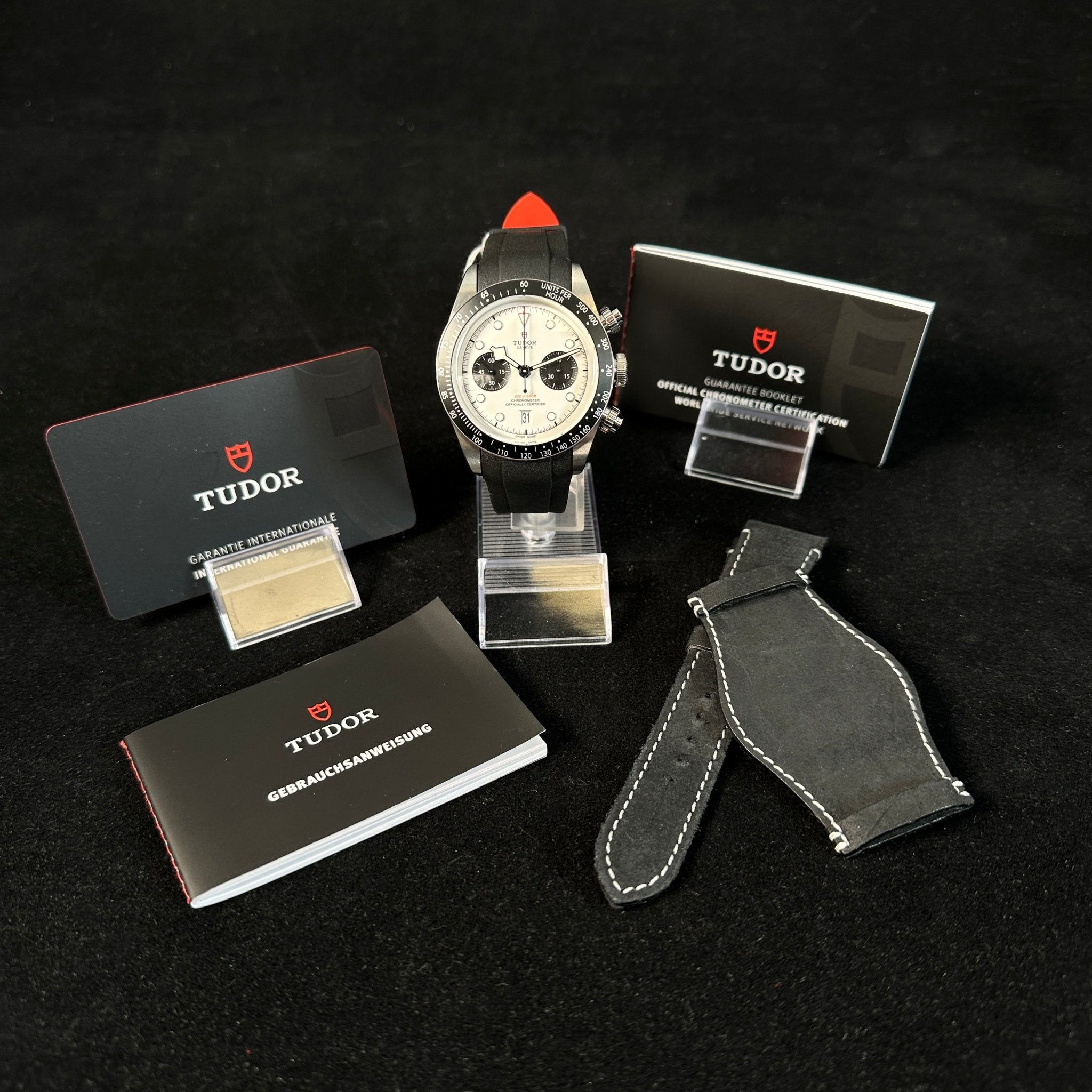 Tudor Black Bay Chrono 41 mm, Panda Dial, Ref. 79360N, 2021, B+P - LUXUHRIA