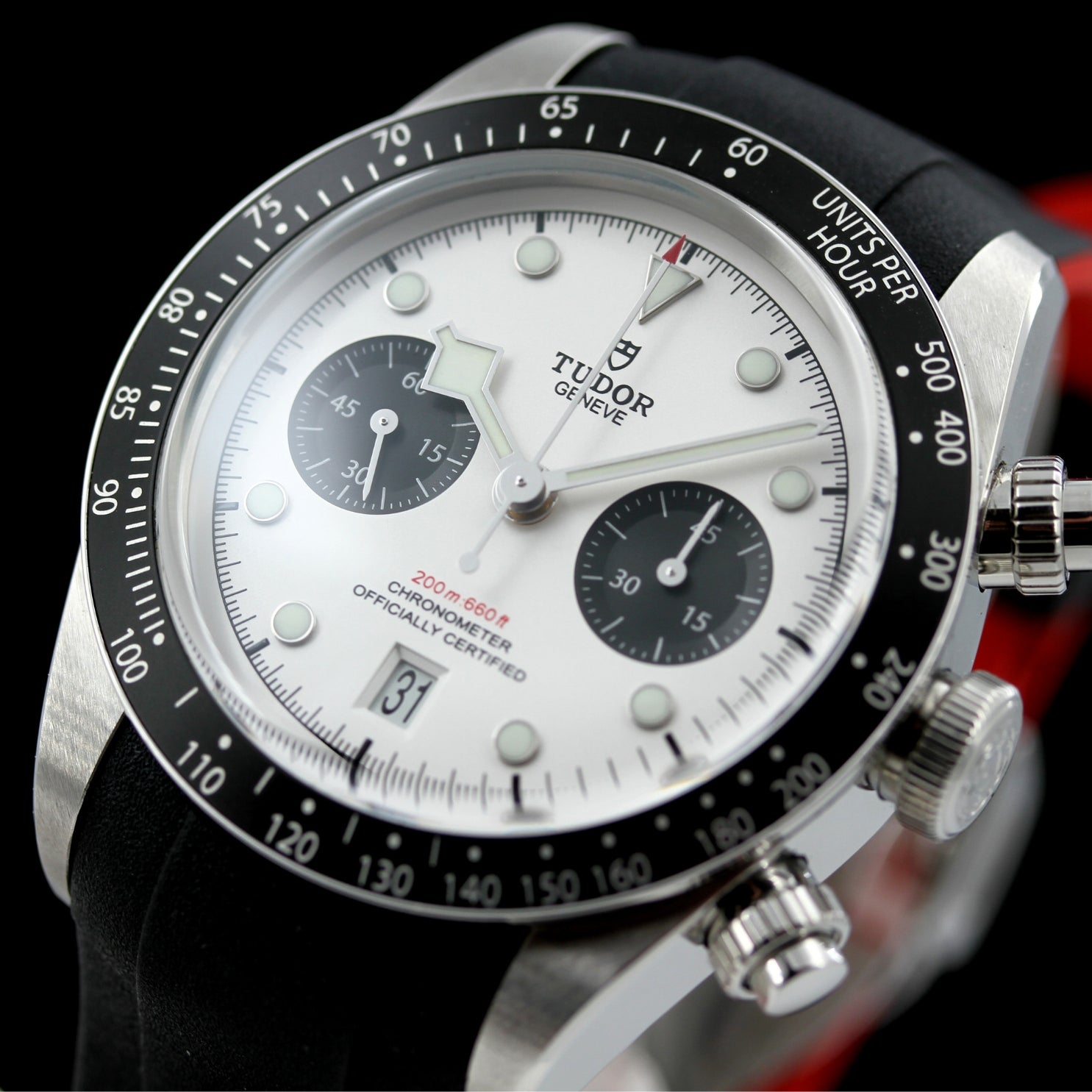 Tudor Black Bay Chrono 41 mm, Panda Dial, Ref. 79360N, 2021, B+P - LUXUHRIA