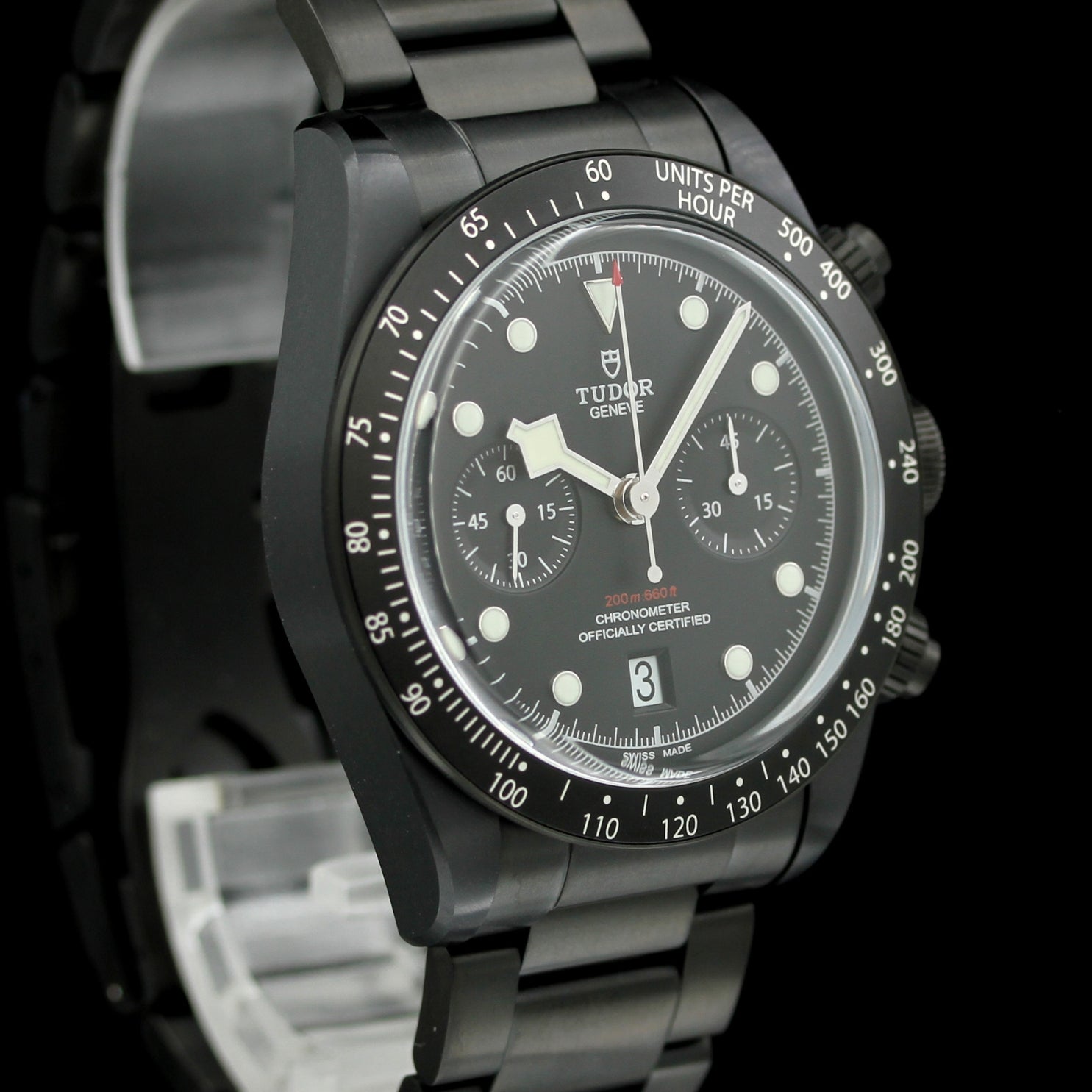 Tudor Black Bay Chrono 41mm, Limited Edition 1181 pc., Ref. 79360DK, 2020, B+P - LUXUHRIA