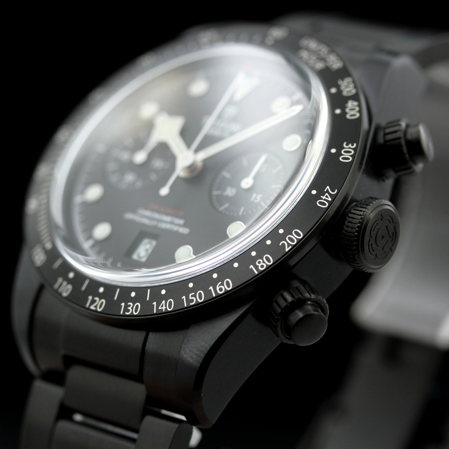 Tudor Black Bay Chrono 41mm, Limited Edition 1181 pc., Ref. 79360DK, 2020, B+P - LUXUHRIA