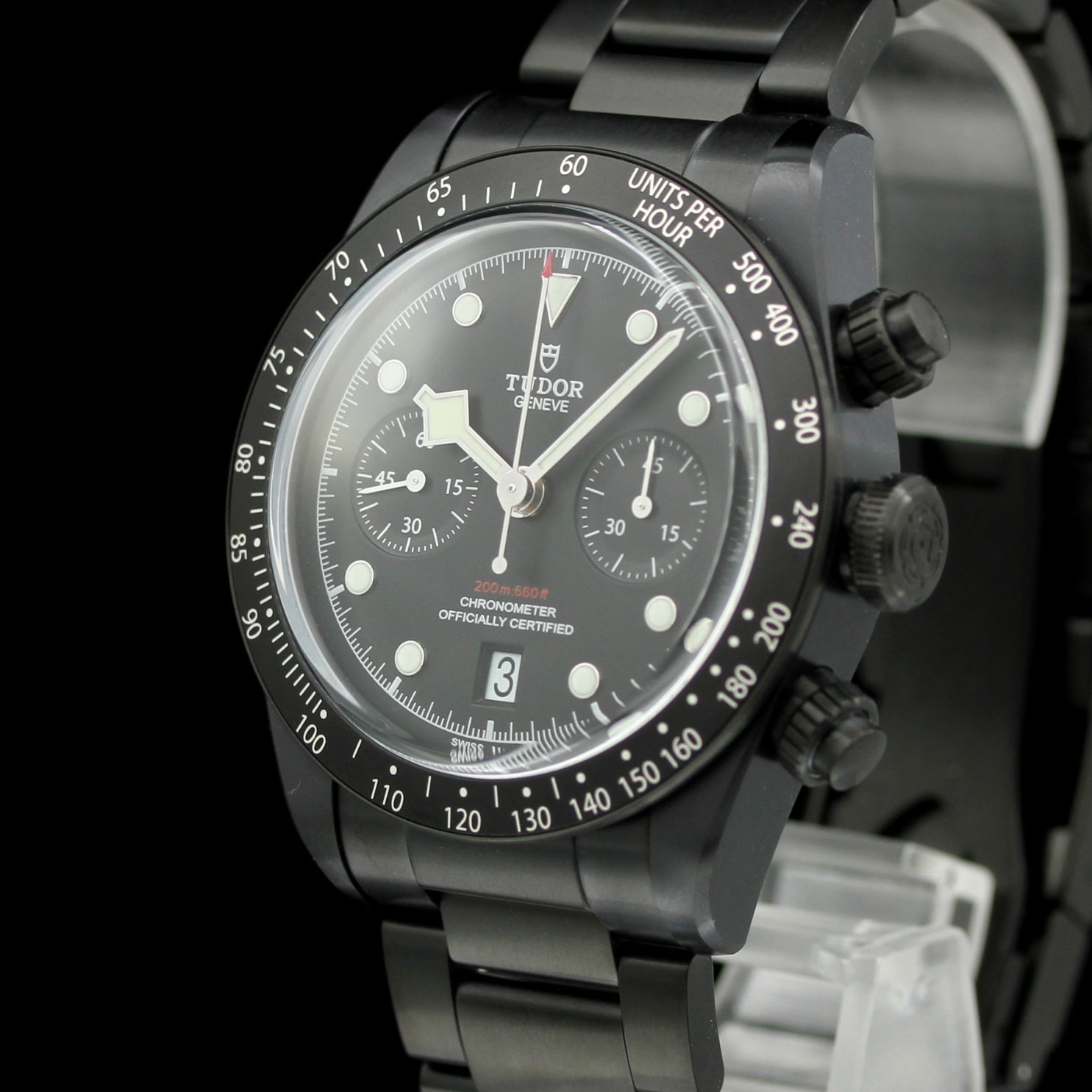 Tudor Black Bay Chrono 41mm, Limited Edition 1181 pc., Ref. 79360DK, 2020, B+P - LUXUHRIA