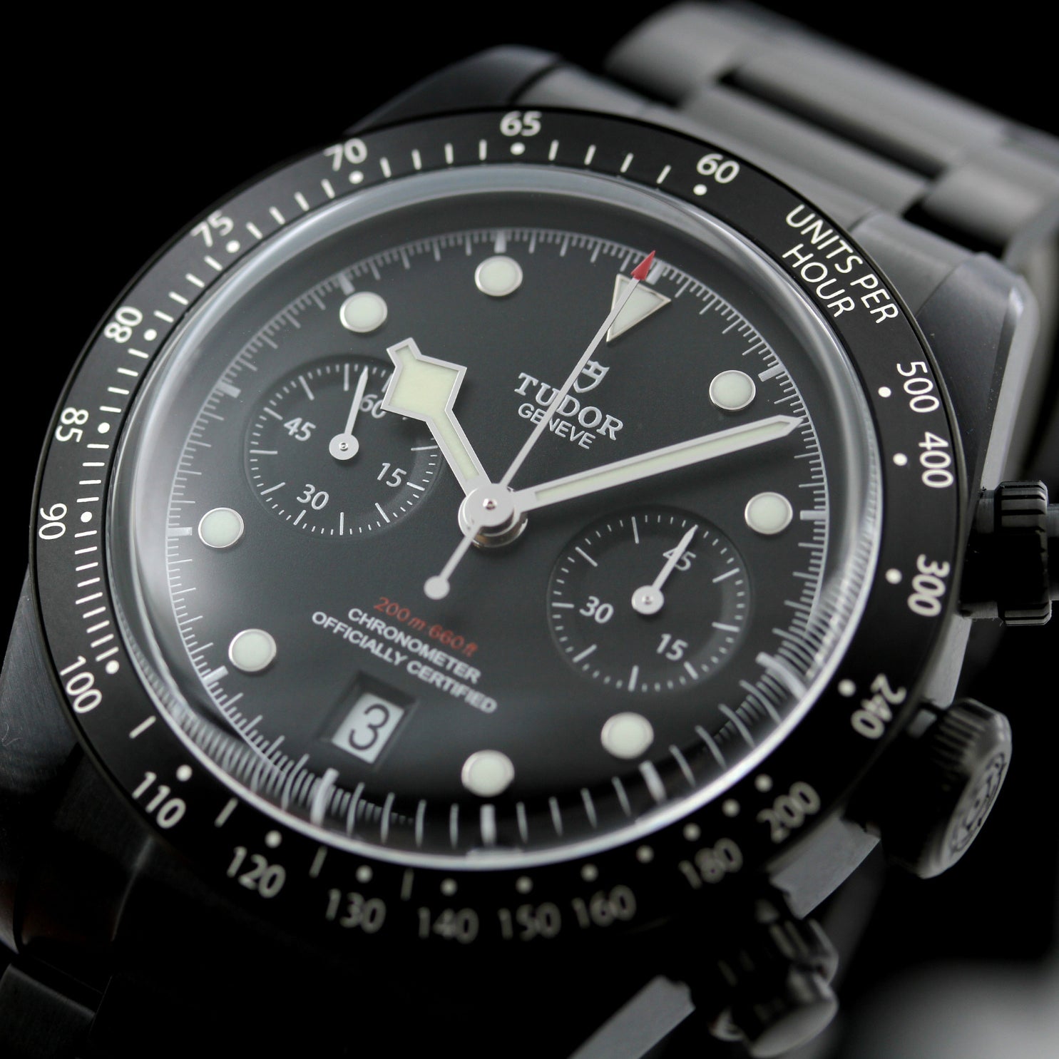 Tudor Black Bay Chrono 41mm, Limited Edition 1181 pc., Ref. 79360DK, 2020, B+P - LUXUHRIA