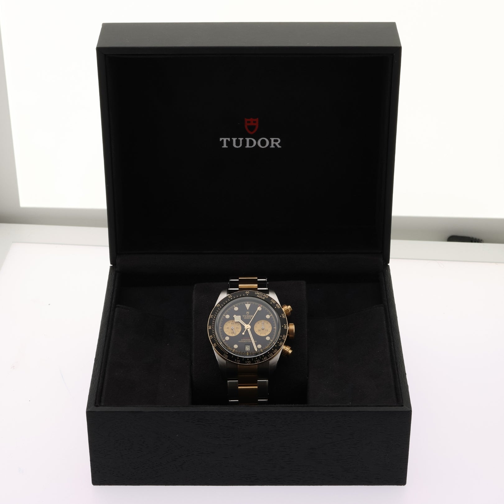 Tudor Black Bay Chrono S&G, Stahl/Gold, 41mm, Ref. 79363N, 12 - 2020, B+P - LUXUHRIA
