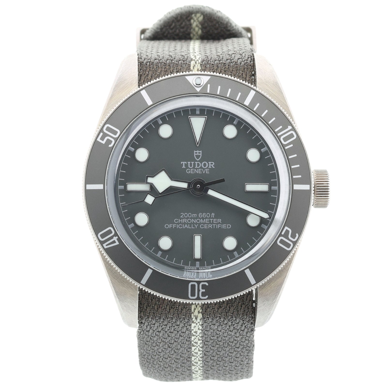 Tudor Black Bay Fifty - Eight 58, Silver 925, Ref. 79010SG, B+P - LUXUHRIA