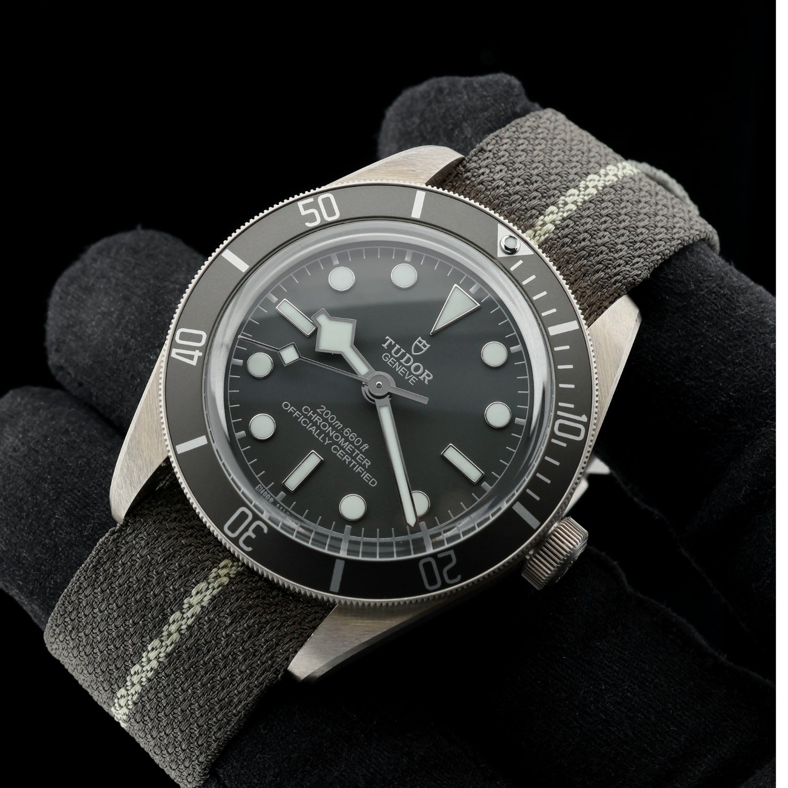 Tudor Black Bay Fifty - Eight 58, Silver 925, Ref. 79010SG, B+P - LUXUHRIA