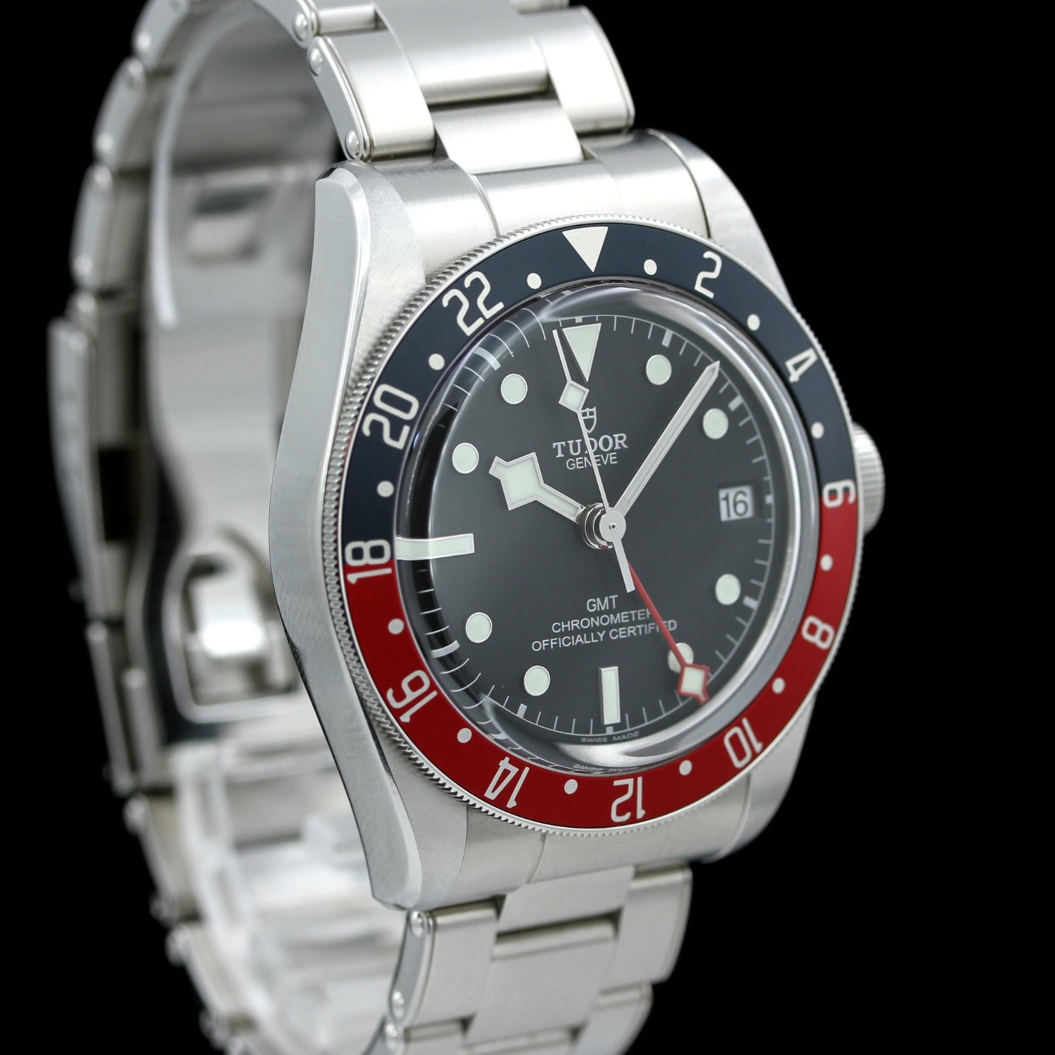 Tudor Black Bay GMT 41mm, Ref. 79830RB, Rot/Blau, B+P - LUXUHRIA