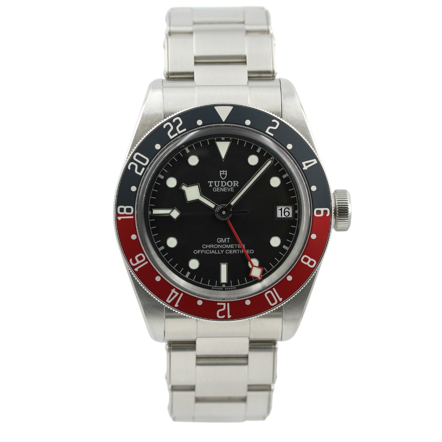 Tudor Black Bay GMT 41mm, Ref. 79830RB, Rot/Blau, B+P - LUXUHRIA