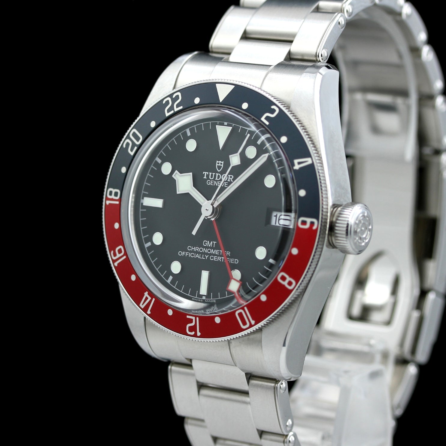 Tudor Black Bay GMT 41mm, Ref. 79830RB, Rot/Blau, B+P - LUXUHRIA