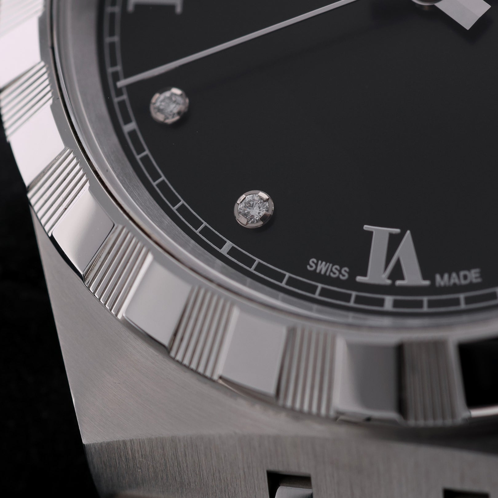 Tudor Royal, Schwarzes Zifferblatt mit Diamanten, Ref. M28600 - 0004, 2025, B+P - LUXUHRIA