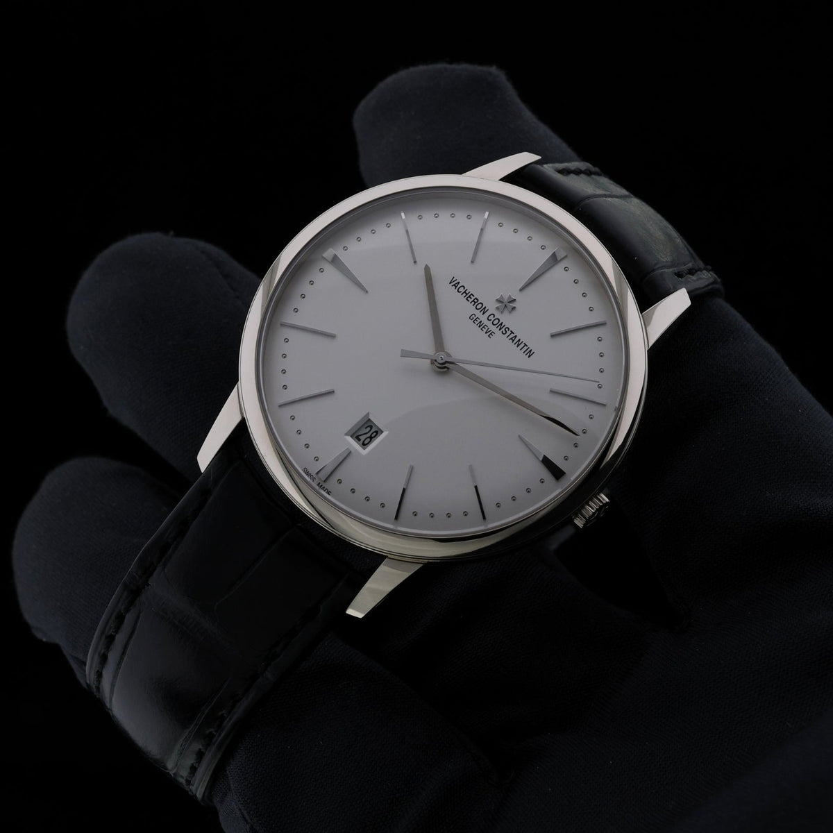 Vacheron Constantin Patrimony, Weissgold, LC100. Ref. 85180/000G-9230, 2026, B+P - LUXUHRIA