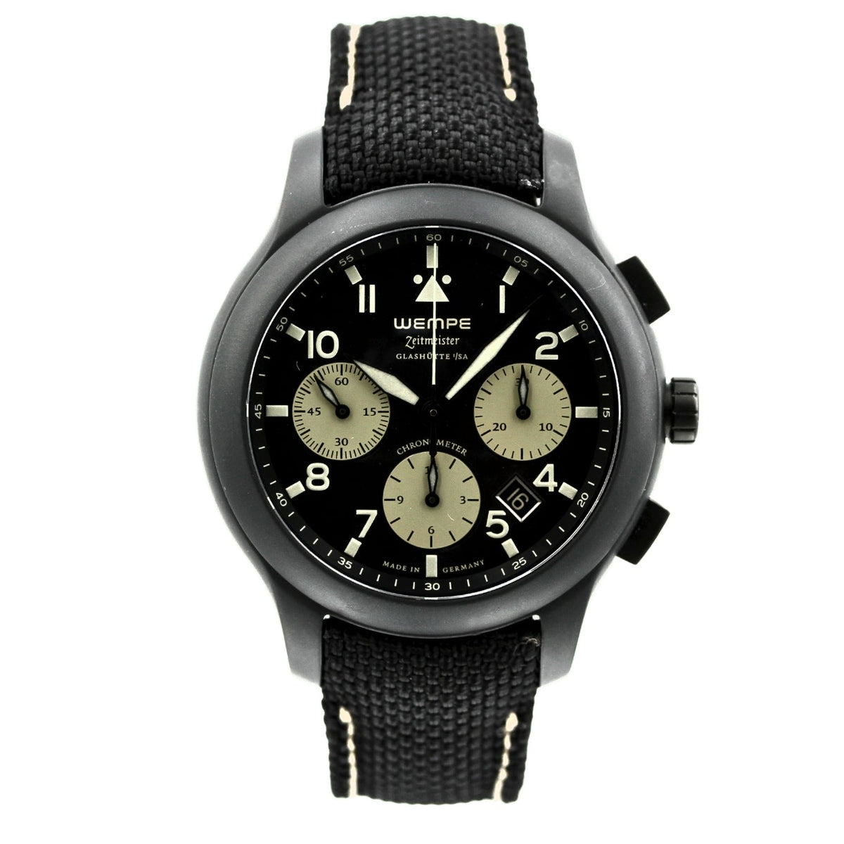 Wempe Zeitmeister Chrono Ceramic Khaki 44, Limited 1 of 50, Ref. WM690