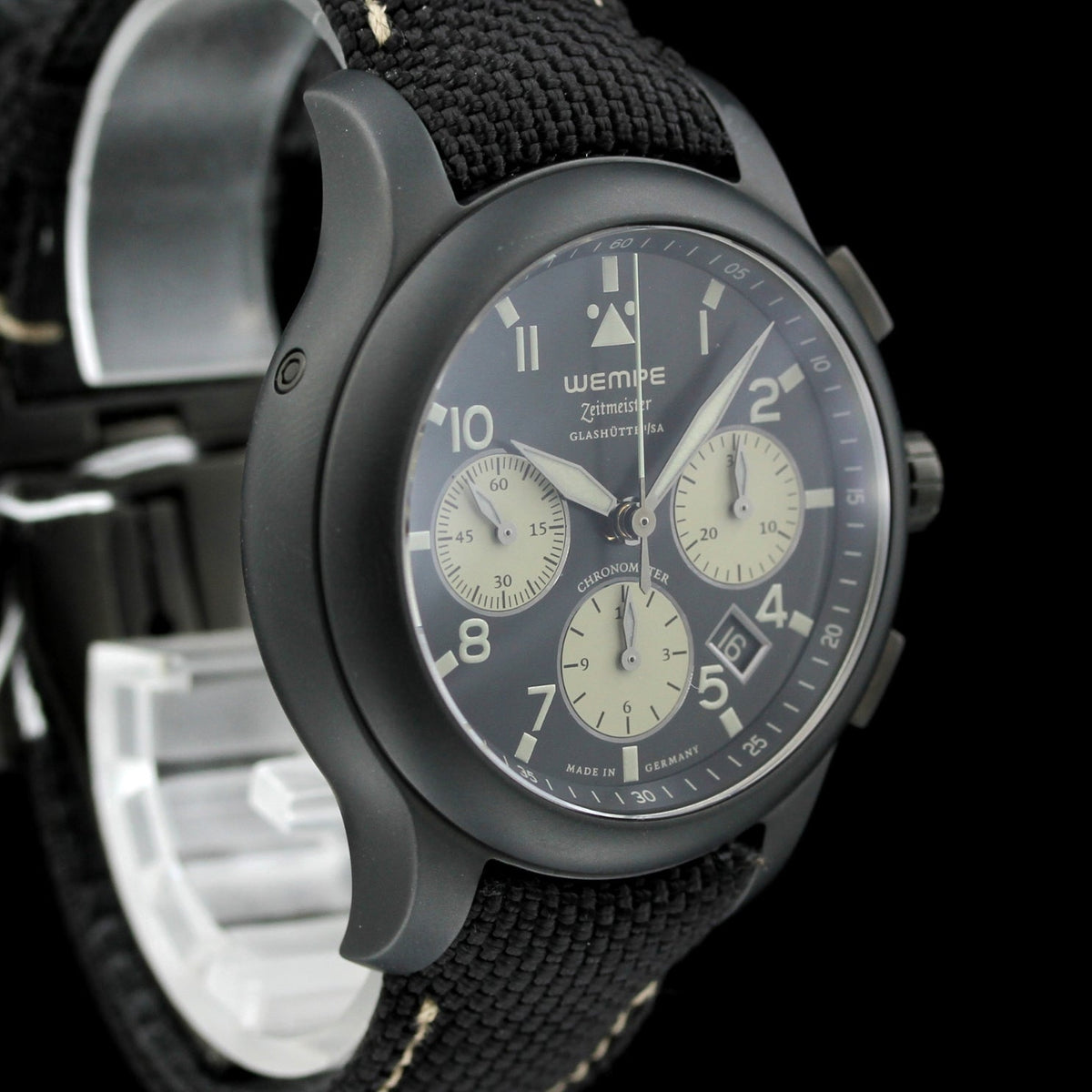 Wempe Zeitmeister Chrono Ceramic Khaki 44, Limited 1 of 50, Ref. WM690