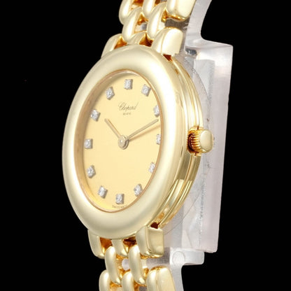 Chopard Classic dial with 12 diamonds, yellow gold, 11/7360, 117360
