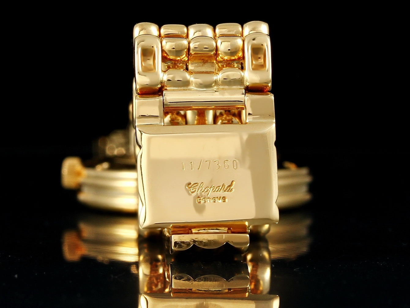 Chopard Classic Zifferblatt mit 12 Diamanten, Gelbgold, 11/7360, 117360