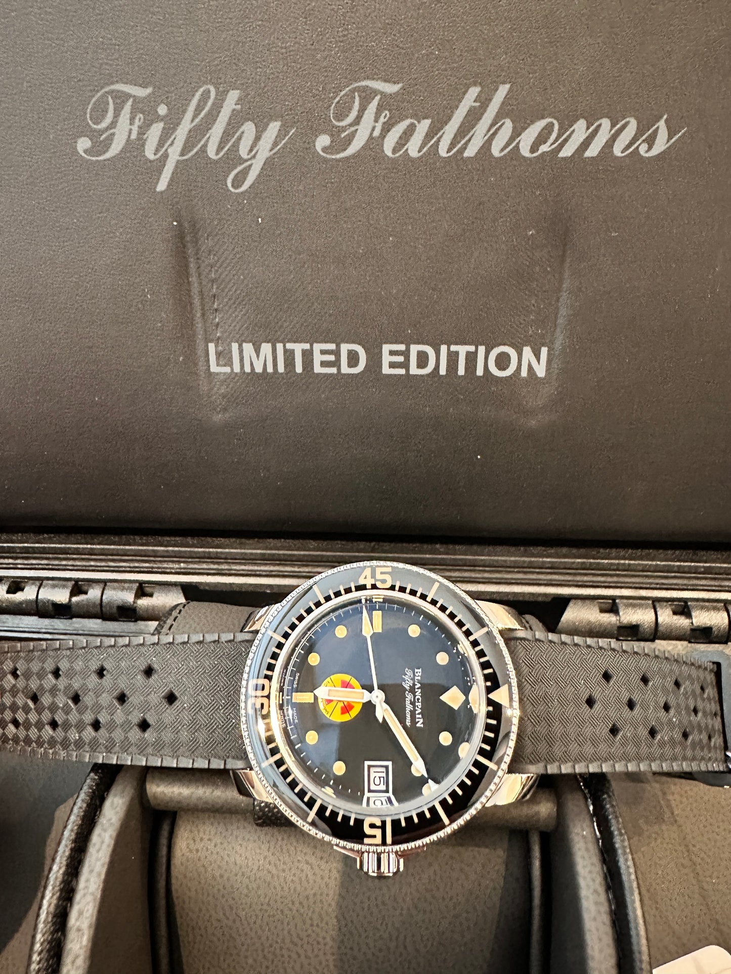 Blancpain Limited, Fifty Fathoms, 5008D no Radiation, 2021 Box+Papers