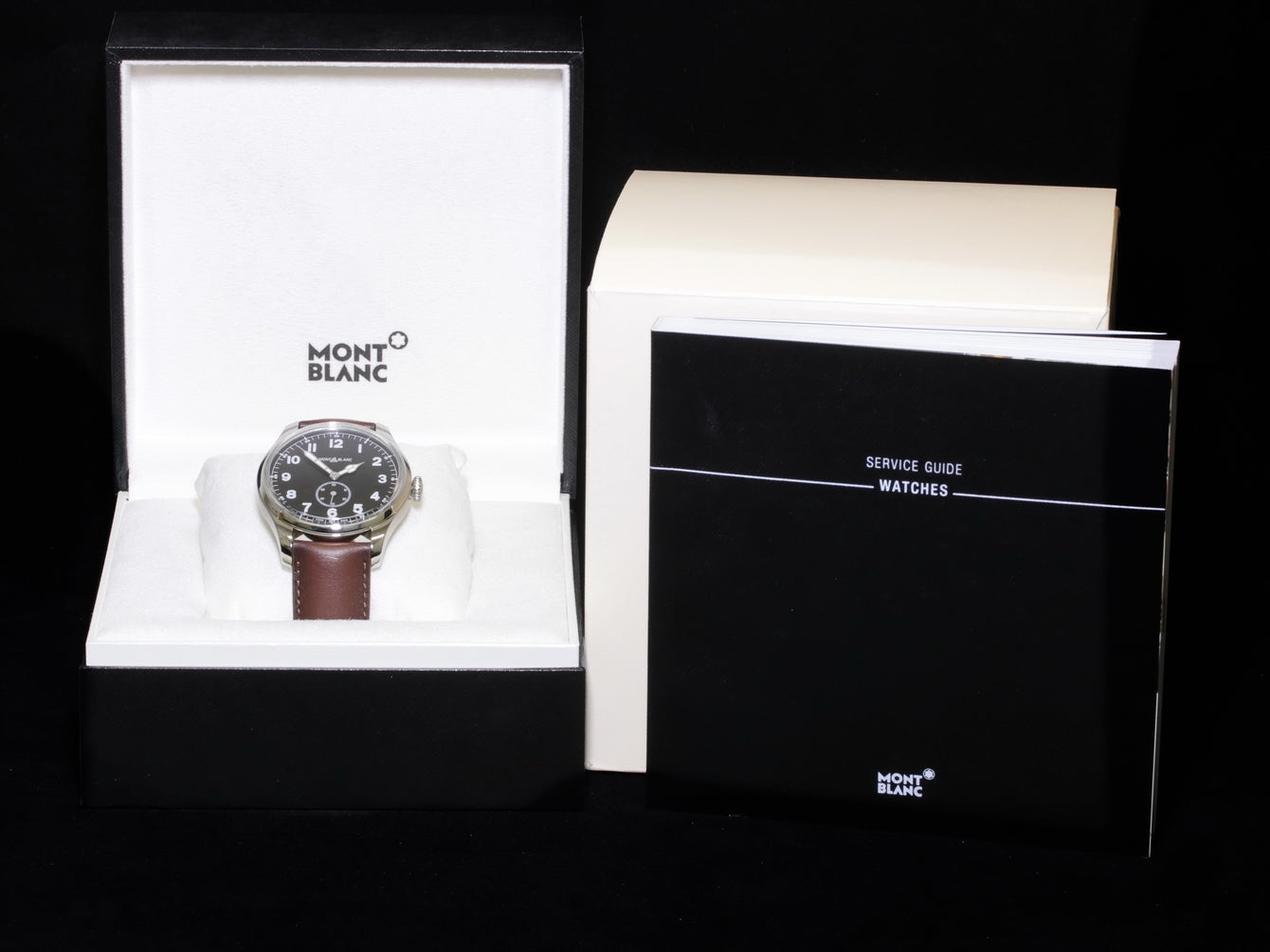 Montblanc 1858 Automatic Small Second 44mm, 115073, B+P